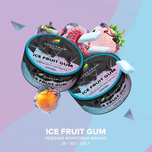 Spectrum / Табак Spectrum Hard Line Ice fruit gum, 200г [M] в ХукаГиперМаркете Т24