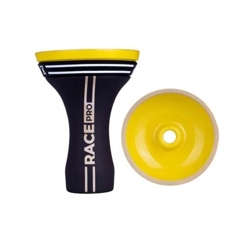 Alpha Hookah / Чаша Alpha bowl Race phunnel Pro Yellow в ХукаГиперМаркете Т24