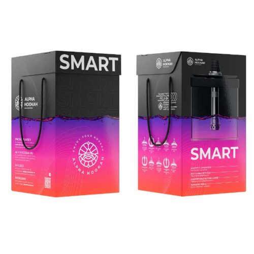Alpha Hookah / Кальян Alpha Hookah Smart Box в ХукаГиперМаркете Т24