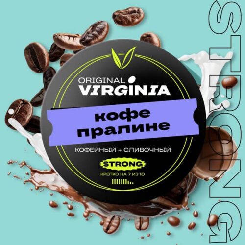 Original Virginia / Табак Original Virginia Strong Кофе пралине, 25г [M] в ХукаГиперМаркете Т24