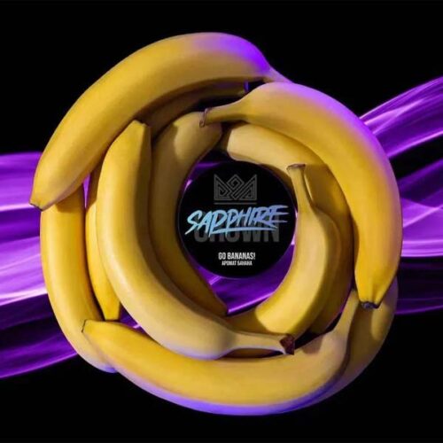 Crown / Табак Crown Sapphire Go Bananas, 25г [M] в ХукаГиперМаркете Т24