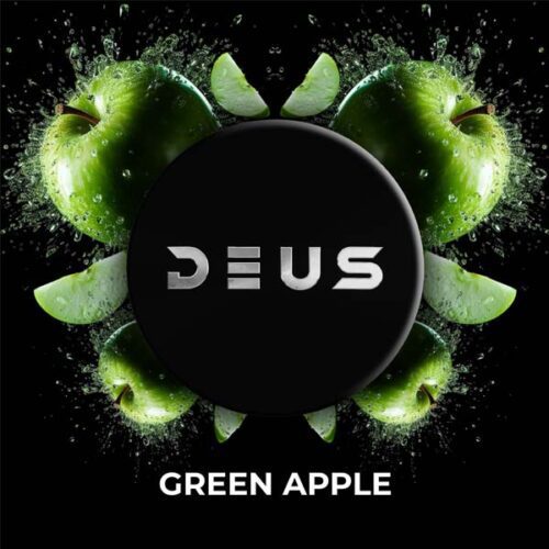 Deus / Табак Deus Green Apple, 100г [M] в ХукаГиперМаркете Т24