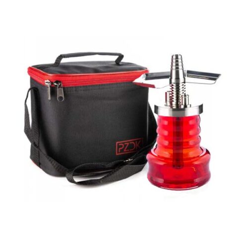 Pizduk Hookah / Кальян Pizduk Pro (Черная сумка, красная колба) в ХукаГиперМаркете Т24